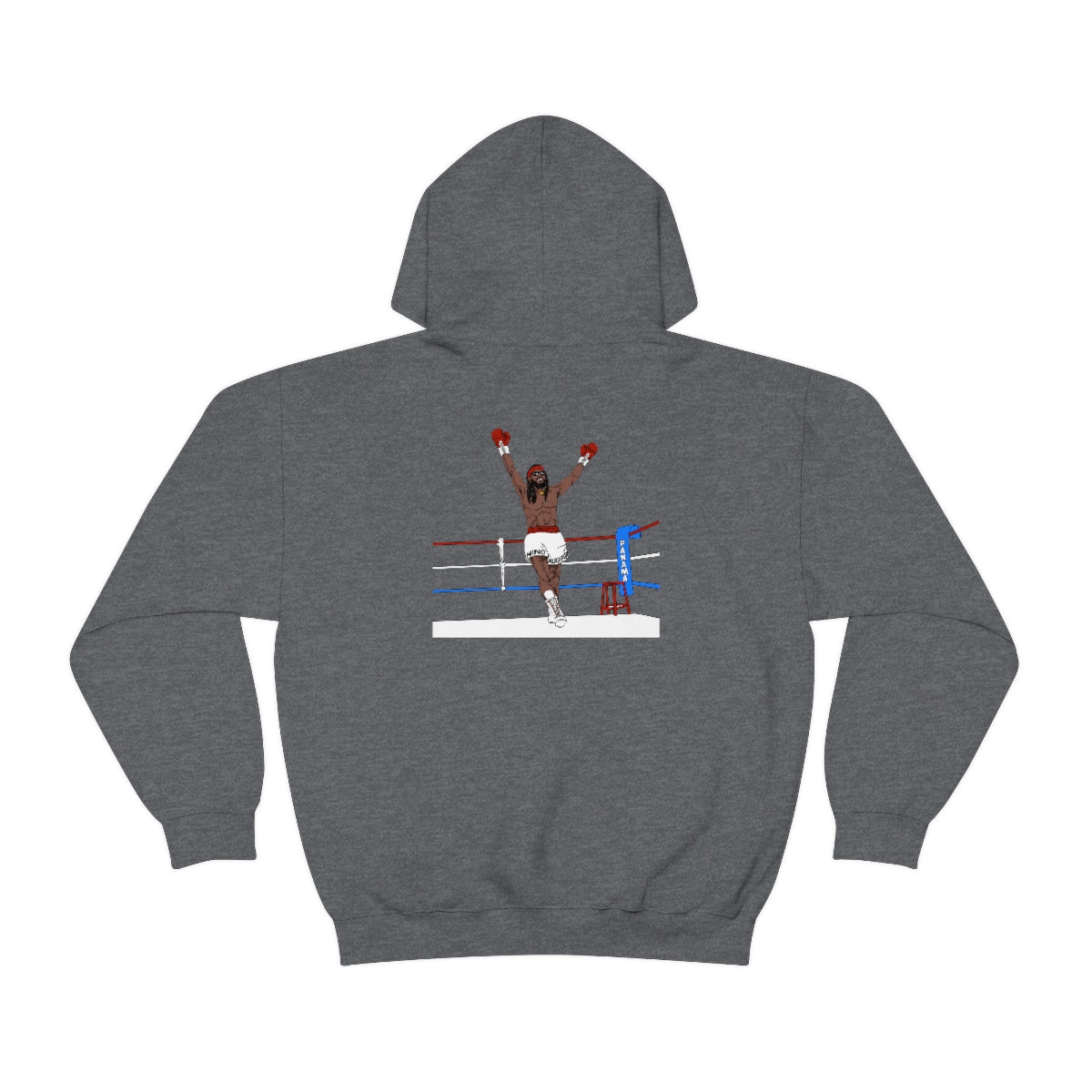 Champion Ninz™ GREY Hoodie (Front & Back)