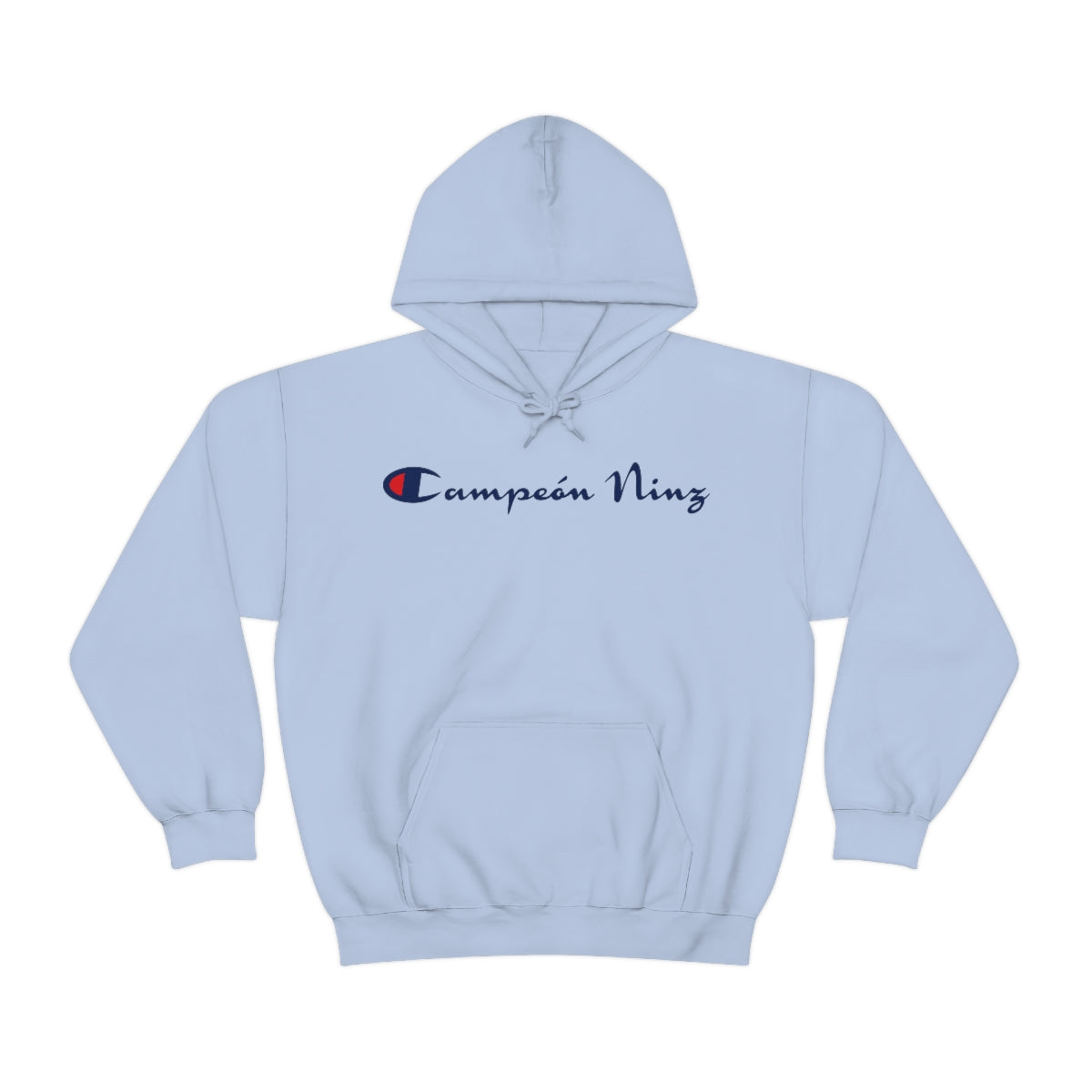 Champion Ninz™ LIGHT BLUE Hoodie (Front)