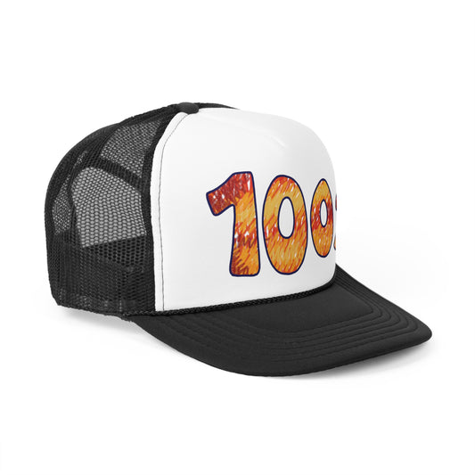 100% Trucker Hat