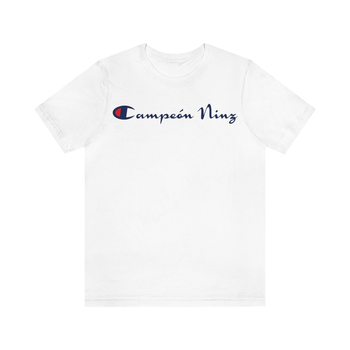 Champion Ninz™ WHITE T-shirt (Front)