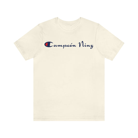 Champion Ninz™ NATURAL T-shirt (Front)