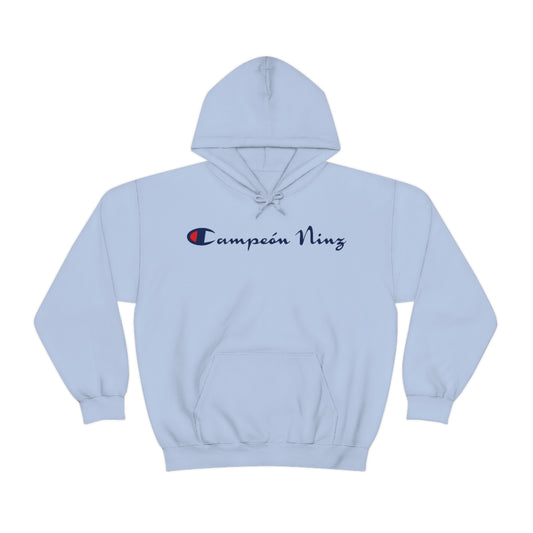 Champion Ninz™ LIGHT BLUE  Hoodie (Front)